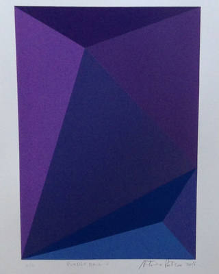 Antonio Peticov - Purple Rain V