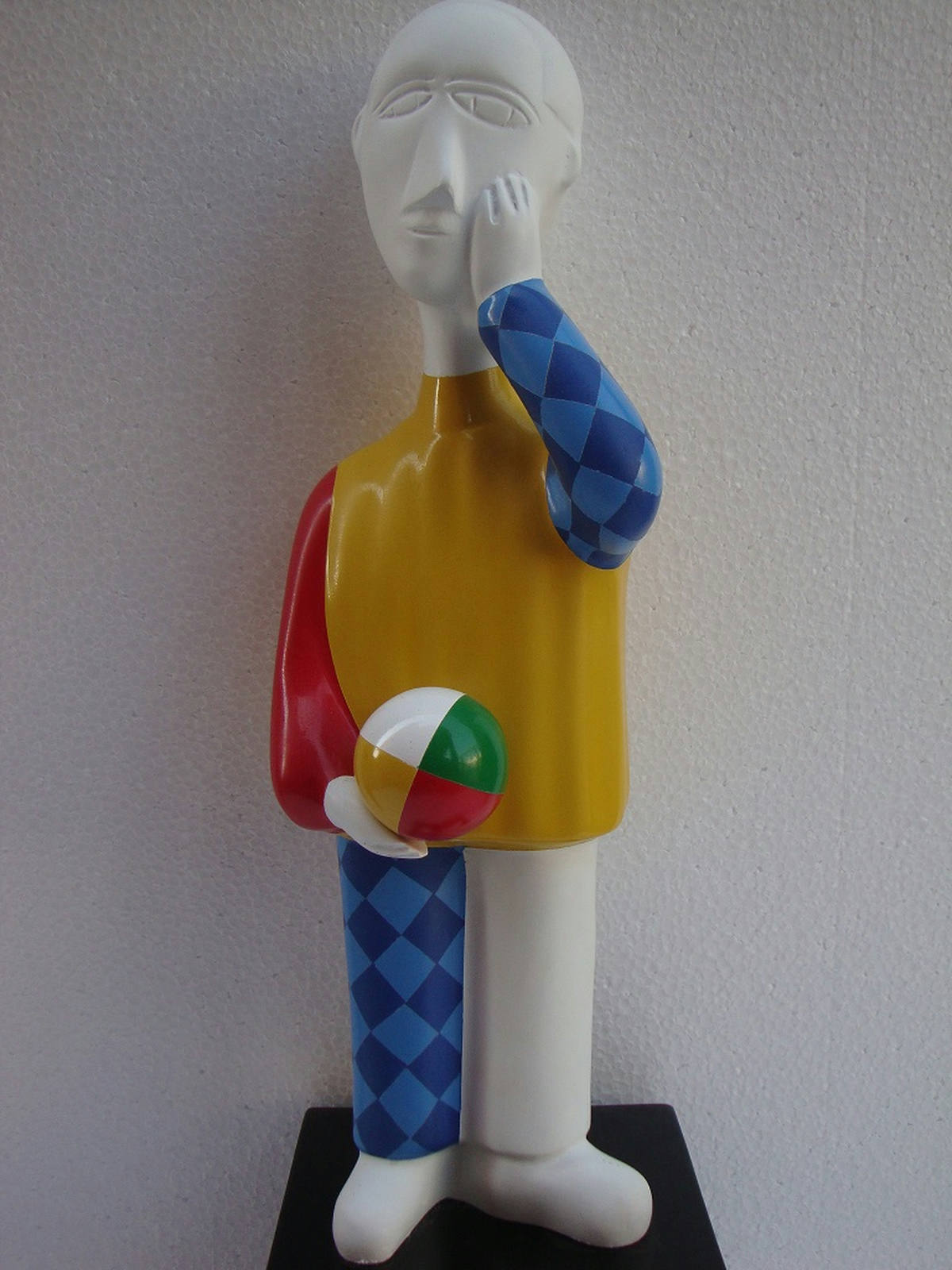 Arlequim com bola