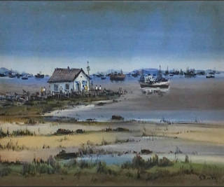 Sylvio Pinto - Marinha Com Barcos