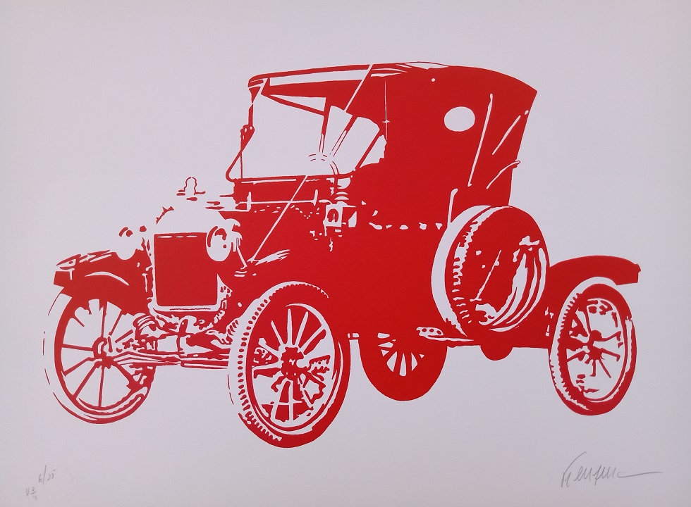 Carro Antigo Vermelho