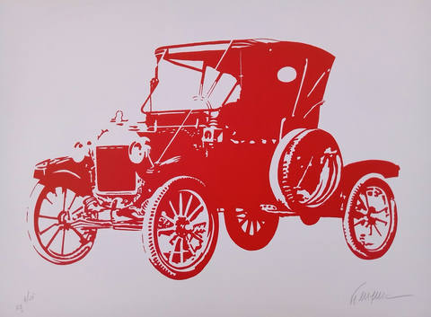 Carro Antigo Vermelho