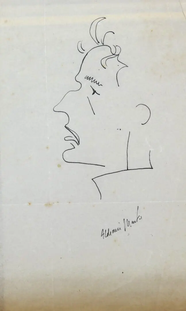 Aldemir Martins - Figura