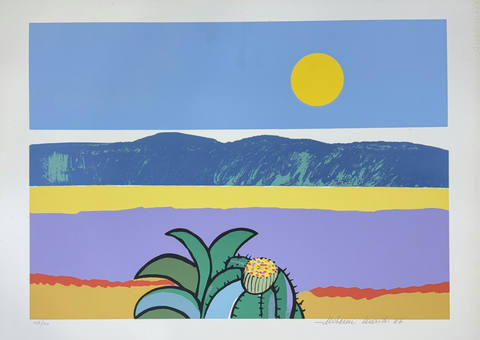 Paisagem com cactus