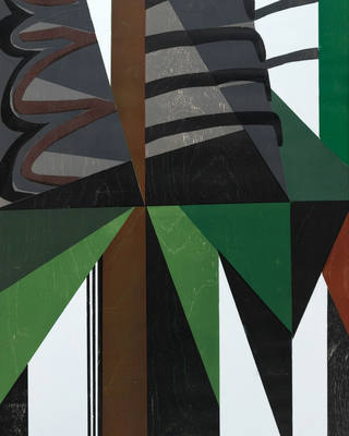 Emanoel Araújo - Detalhes verdes e marrons