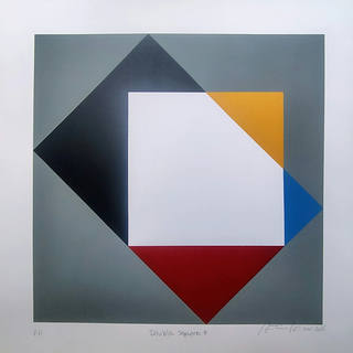Antonio Peticov - Double Square B