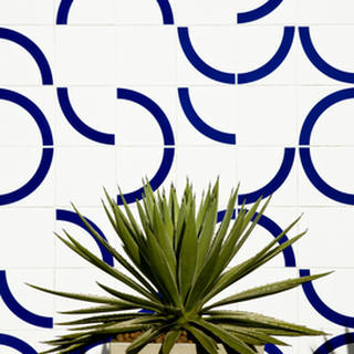 Athos Bulcão - painel de azulejos