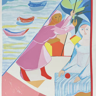 Cícero Dias - Mulheres e marinha