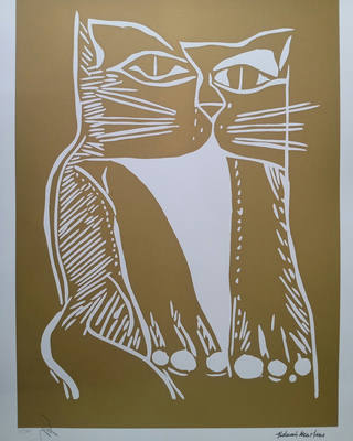 Aldemir Martins - Gato Verde