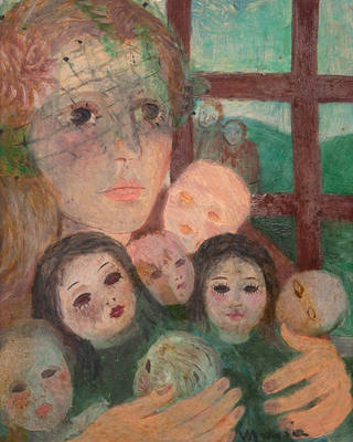 Marysia Portinari - Menina e Bonecas