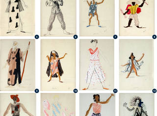 Candido Portinari - Projeto para figurino do Balé Iara