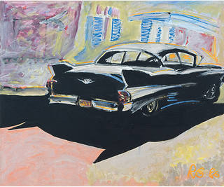 Rubens Gerchman - Black Cadilac Coches Cubanos