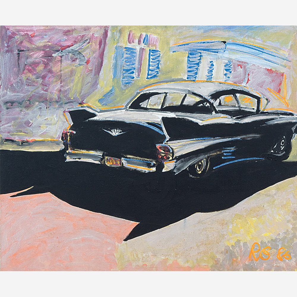 Black Cadilac Coches Cubanos