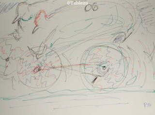 Rubens Gerchman - Ciclistas