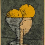 Composição Círculos Amarelo e Verde