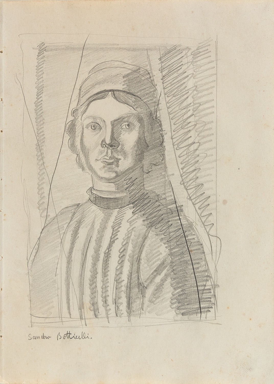 Retrato de Sandro Botticelli