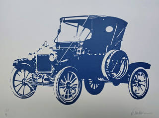 Kleber Ventura - Carro Antigo Azul
