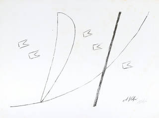 Alfredo Volpi - Vela, Mastro e Bandeirinhas