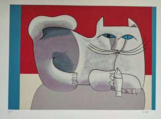 Inos Corradin - Gato e peixe