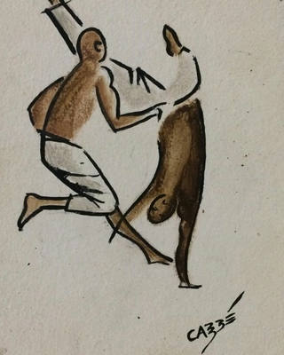 Carybé - Capoeiristas