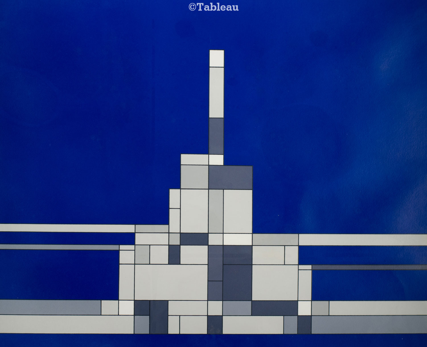 Milton Dacosta - Cidade concreta