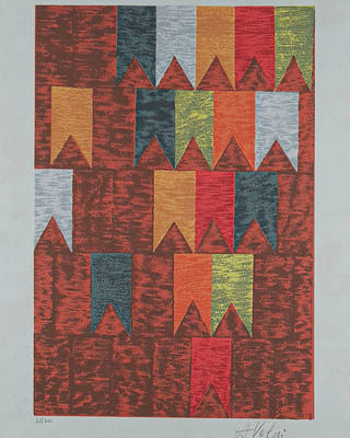 Alfredo Volpi - Bandeirinhas