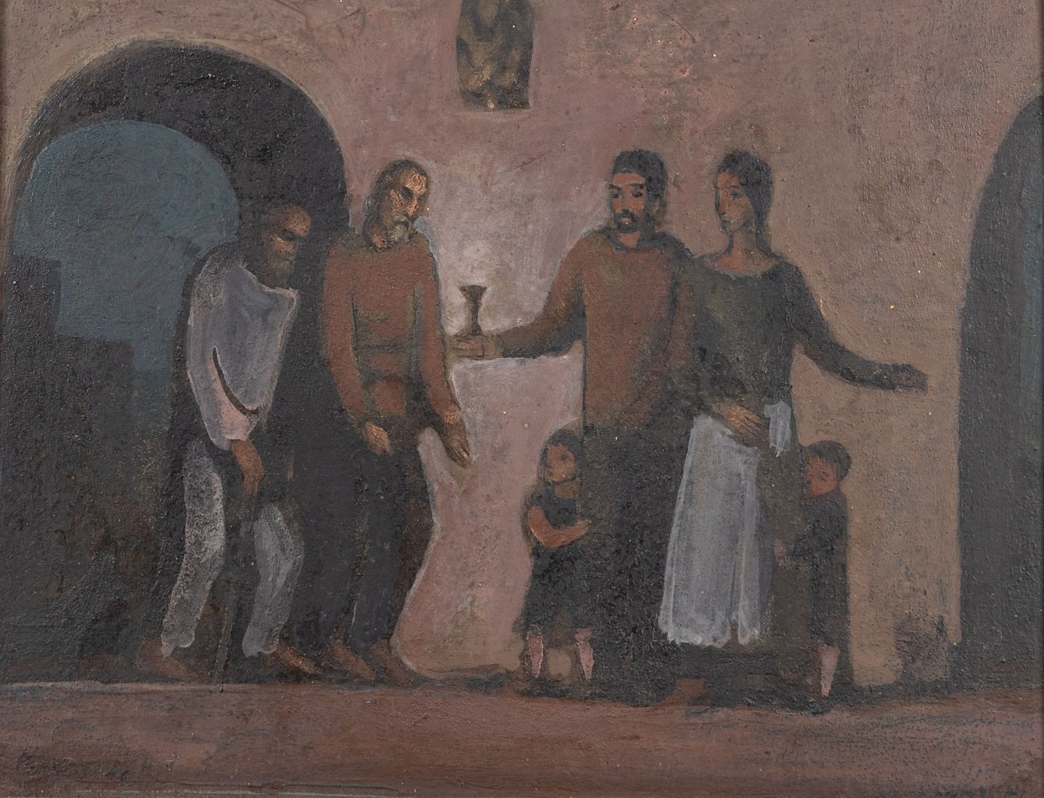 Fulvio Pennacchi - Caridade: Dar Abrigo aos Pelegrinos