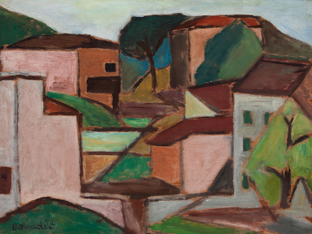 Casario com Paisagem