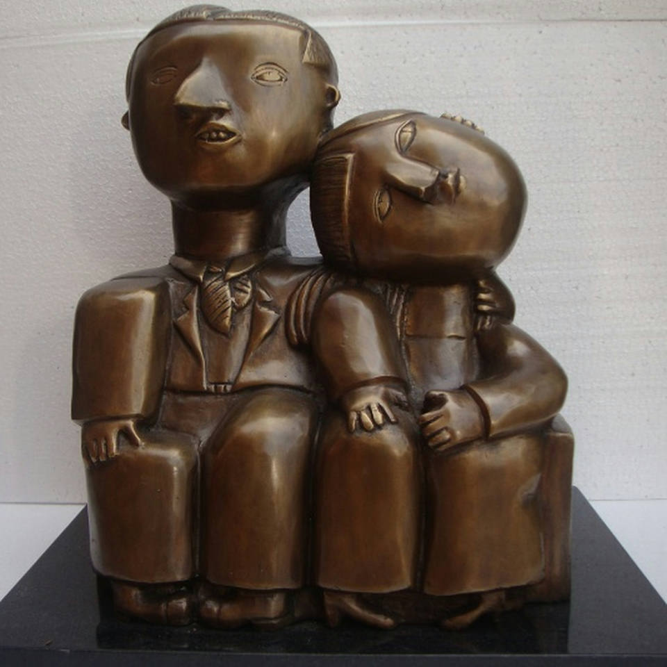 Inos Corradin - Casal Sentado