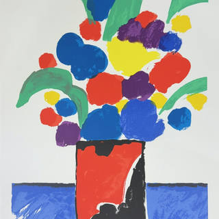 Aldemir Martins - Jarro com flores