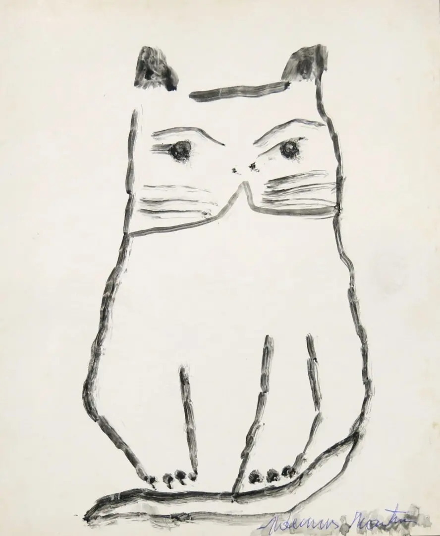 Aldemir Martins - Gato
