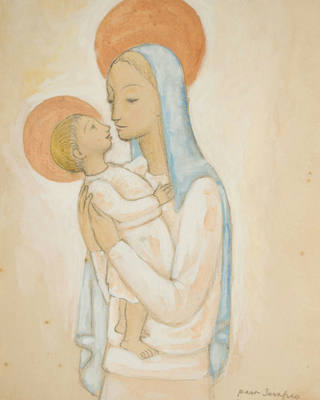 Fulvio Pennacchi - Nossa Senhora com o Menino