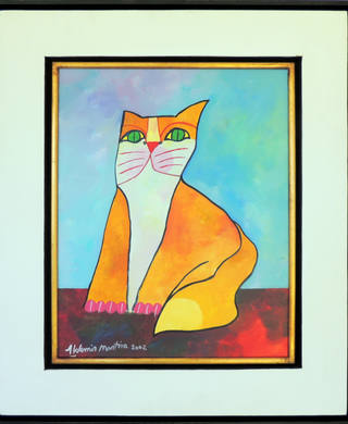 Aldemir Martins - Gato Laranja