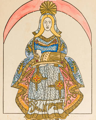 Djanira da Motta e Silva - Nossa Senhora com o menino