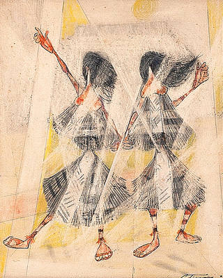 Candido Portinari - Duas Índias Carajás