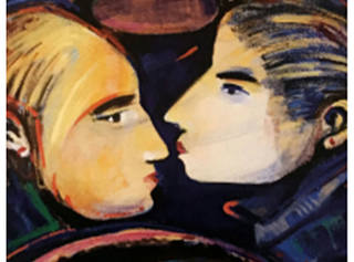 Rubens Gerchman - Casal no Banco da Frente