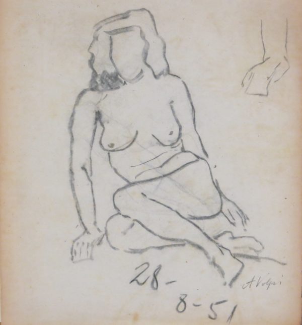 Alfredo Volpi - Nú Feminino