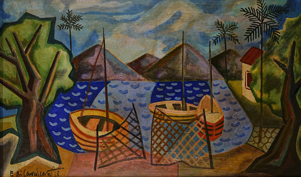 Emiliano di Cavalcanti - Barcos