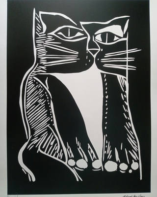 Aldemir Martins - Gato Preto