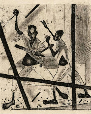 Candido Portinari - Homens com Facas – da série Menino de Engenho