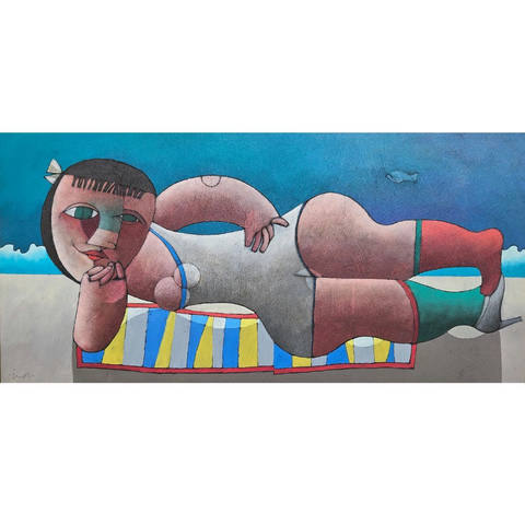 Ana na praia