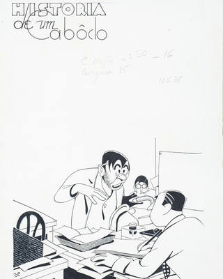 J. Carlos - História de um Caboclo - Revista Cruz de Malta nº 50-16