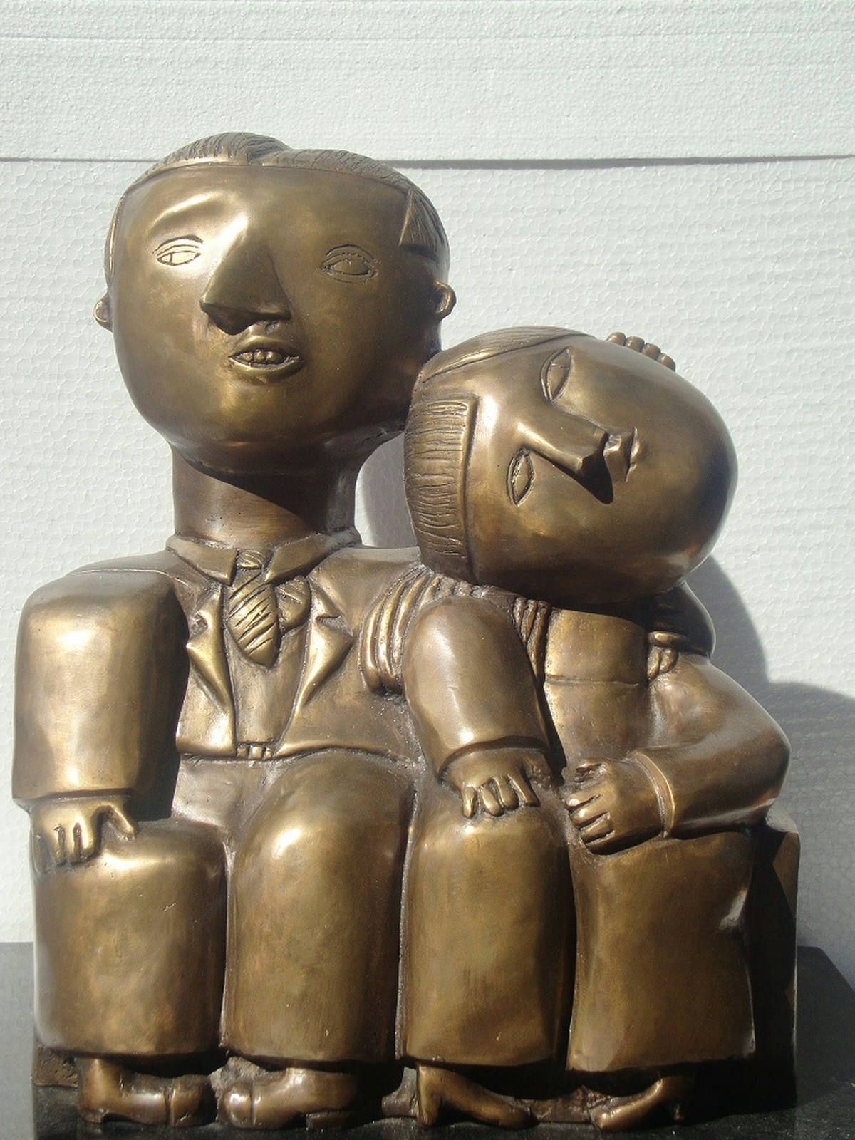 Casal Sentado