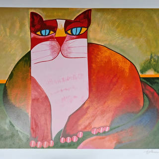 Aldemir Martins - Gato Vermelho