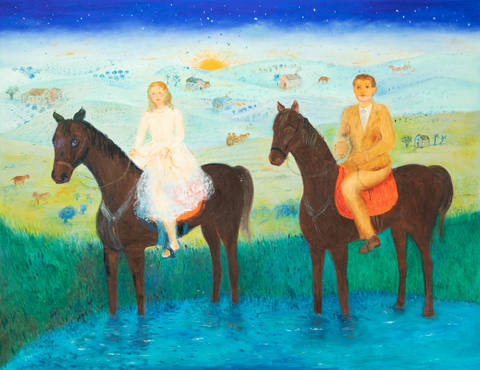 Noivos e Cavalo