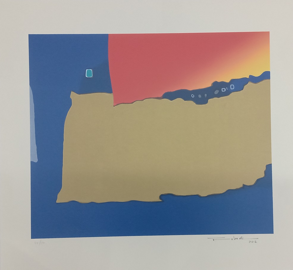 Kenji Fukuda - Abstrato Dourado