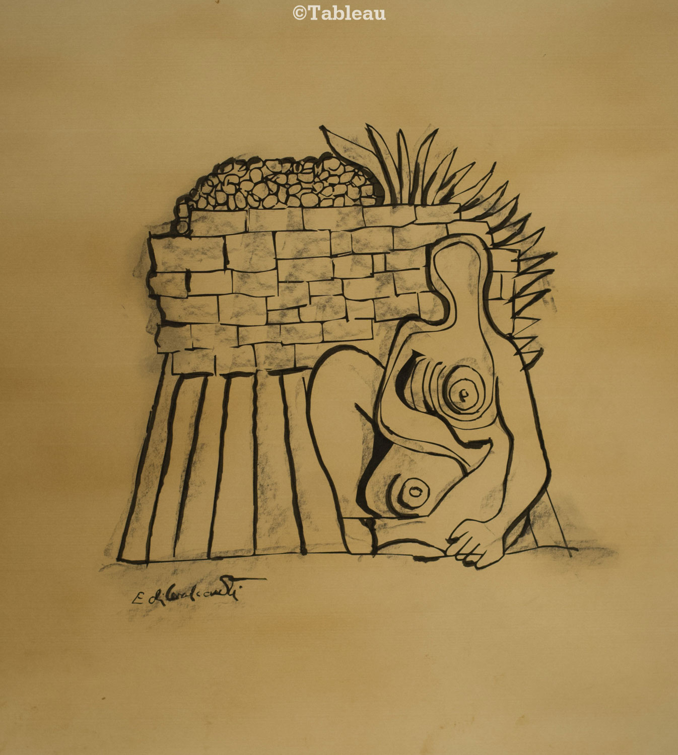 Emiliano di Cavalcanti - Mulata