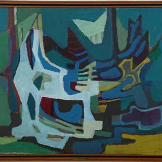 Roberto Burle Marx - Composição abstrata