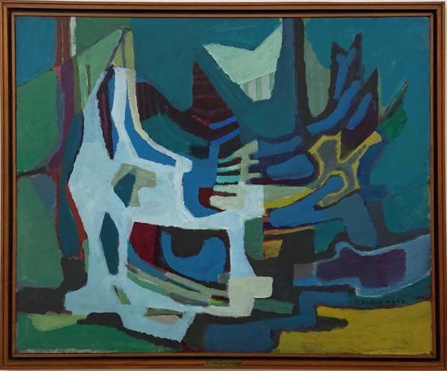 Roberto Burle Marx - Composição abstrata