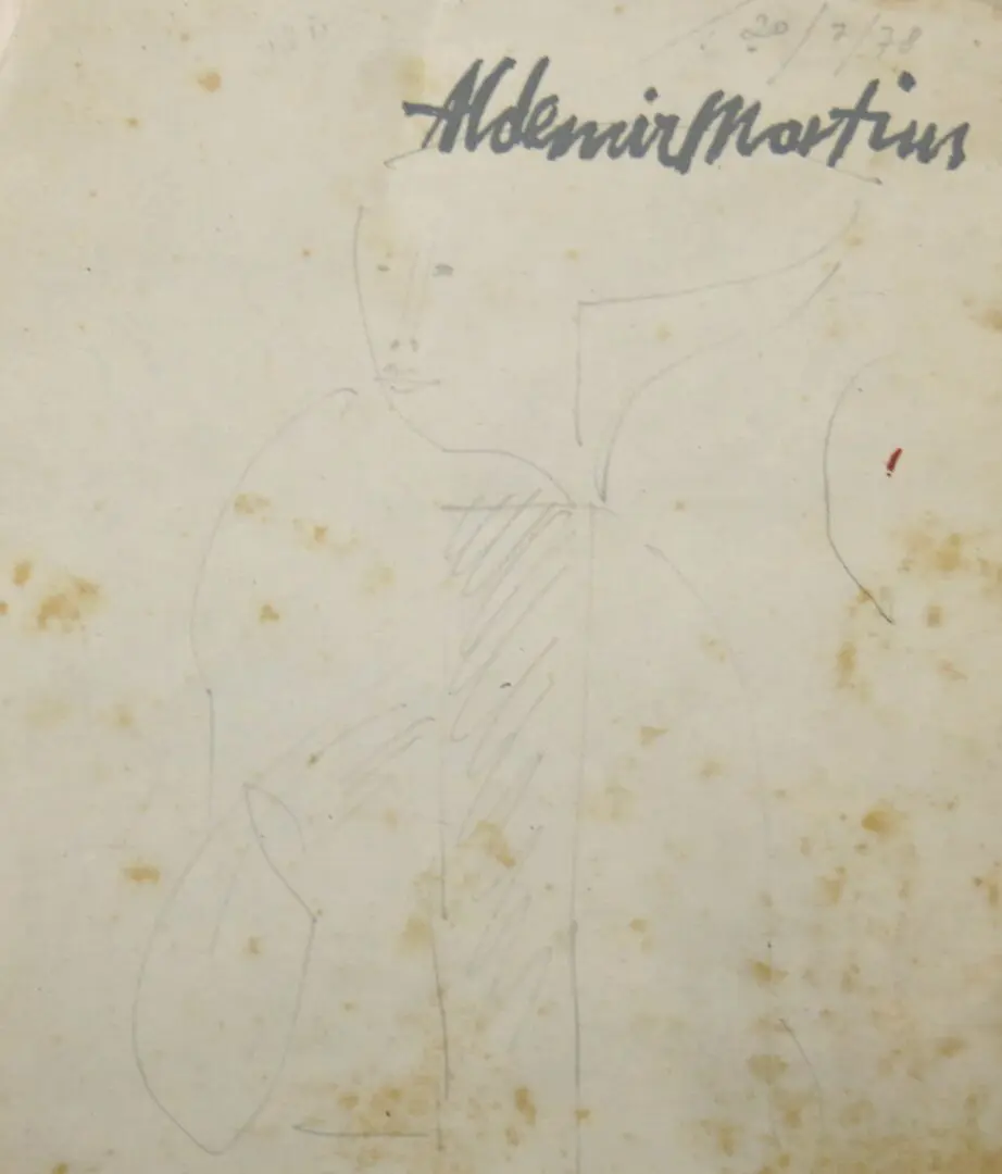 Aldemir Martins - Estudos