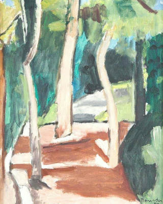 Aldo Bonadei - Paisagem